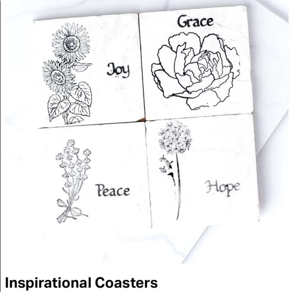 Inspirational coasters